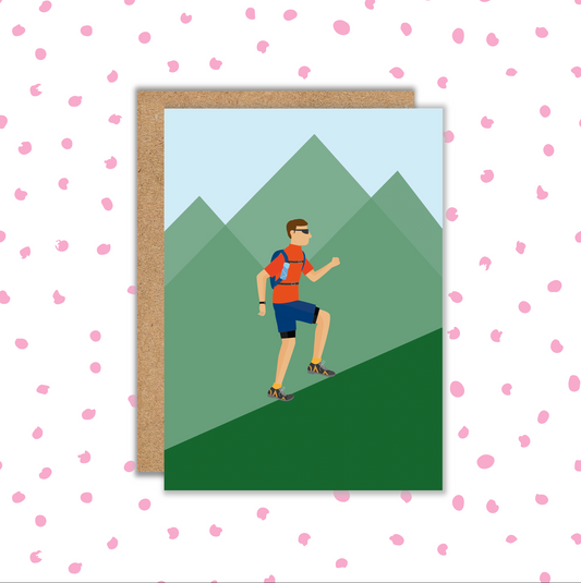 Trail Runner Male Card (Pack 6)