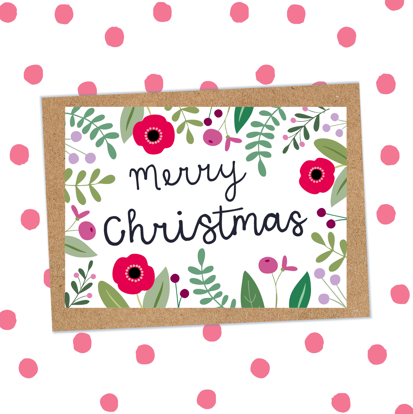 Merry Christmas Seed Card (Pack 6)