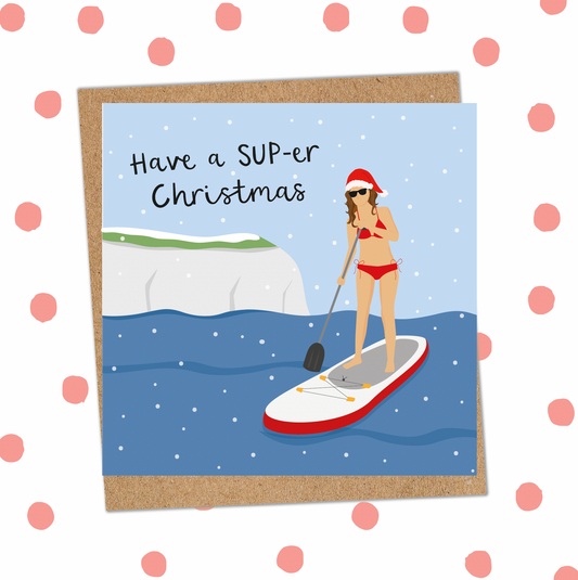 SUP Christmas Card (Pack 6)