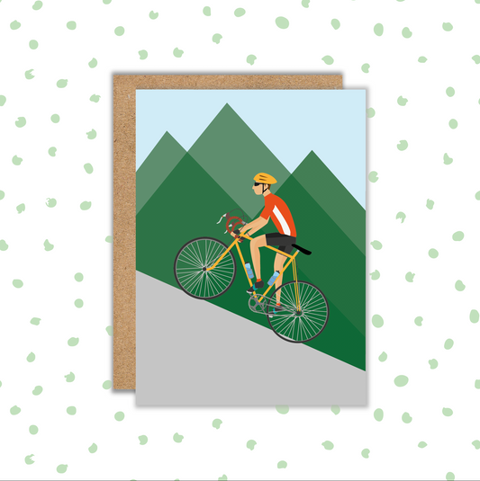 Cycling Male Card (Pack 6)