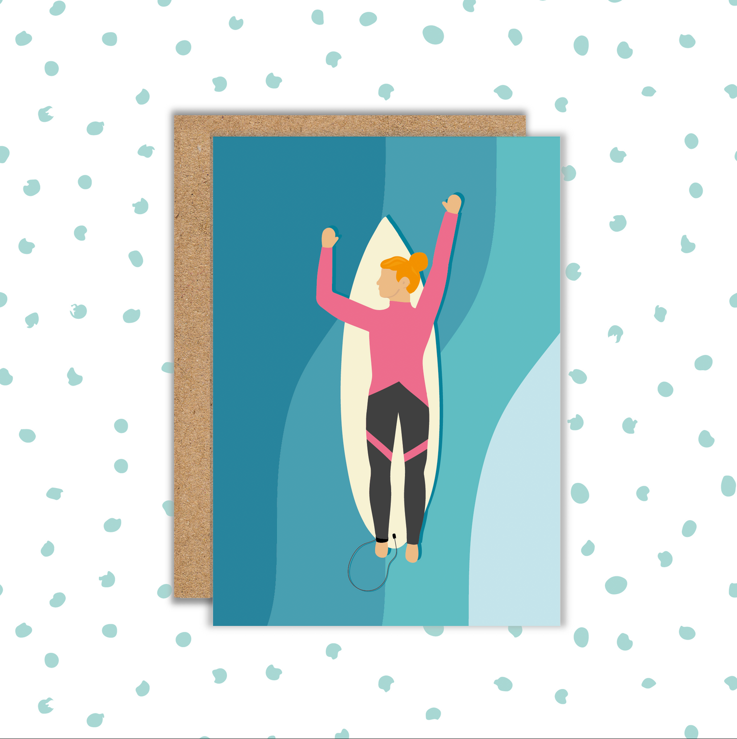 Female Surfer Card (Pack 6)