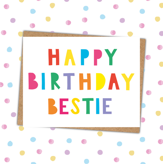 Happy Birthday Bestie (Pack 6)