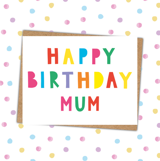Happy Birthday Mum (Pack 6)