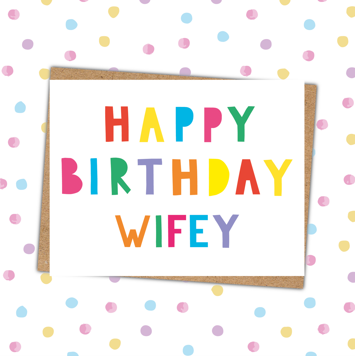 Happy Birthday Wifey (Pack of 6)