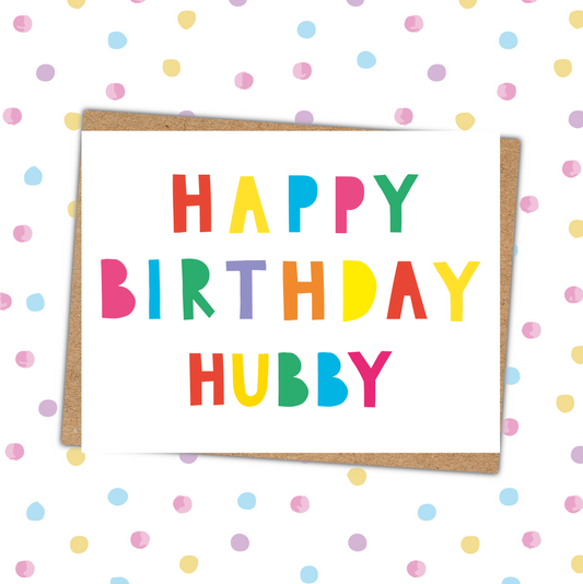Happy Birthday Hubby (Pack 6)