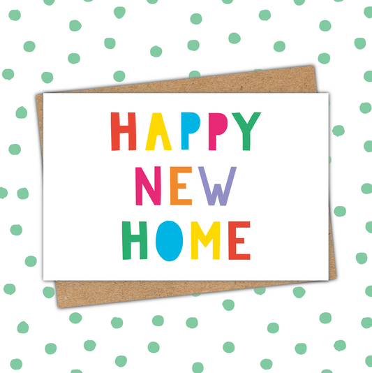 Happy New Home Card (Pack 6)