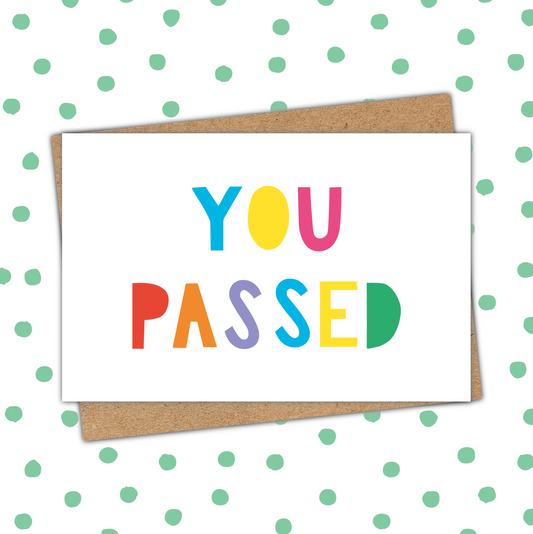 You Passed Card (Pack 6)