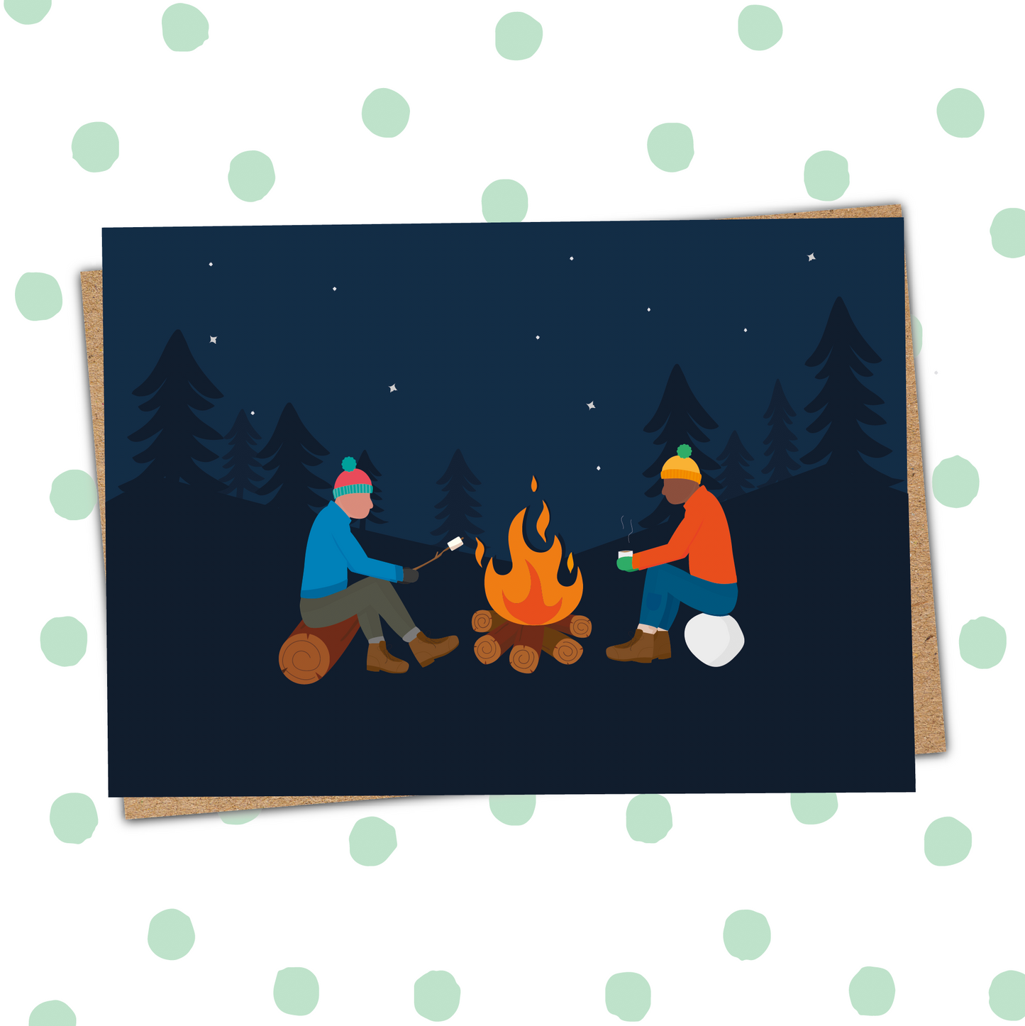 Camping Card (Pack 6)