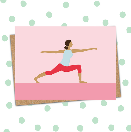 Yoga Black Female Card (Pack 6)