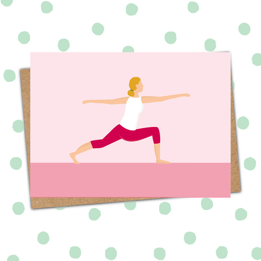 Yoga Female Card (Pack 6)