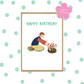 Male Gardening Birthday Seed Card (Pack 6)