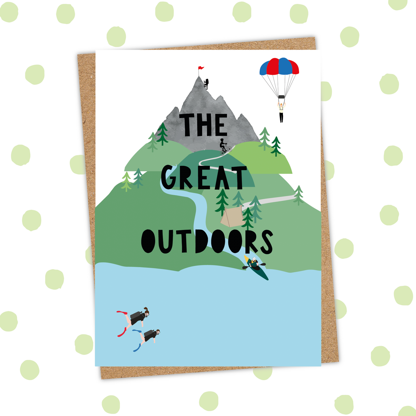 The Great Outdoors Card (Pack 6)