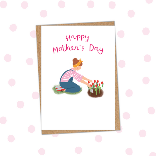 Gardening Mother's Day card