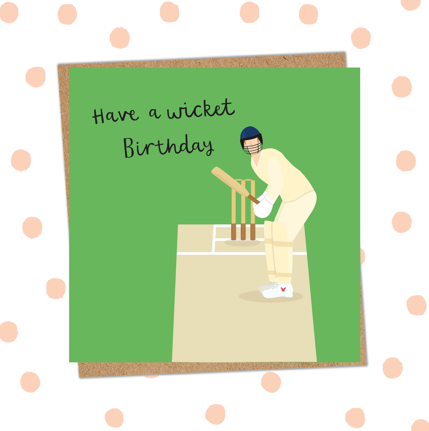 Cricket Birthday Card (Pack 6)