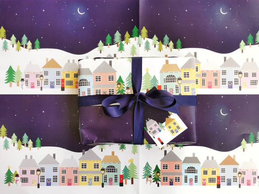 Search the Skies Wrapping Paper (2 Sheets and 2 Tags)